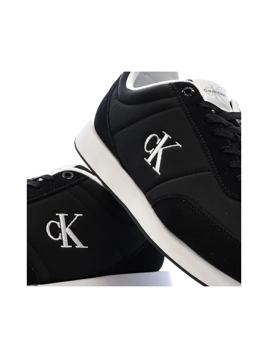 Baskets Noir Homme Calvin Klein Jeans Retro Runner 8