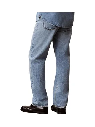 Jean Bleu Homme Calvin Klein Jeans 90s Straight Retro 2