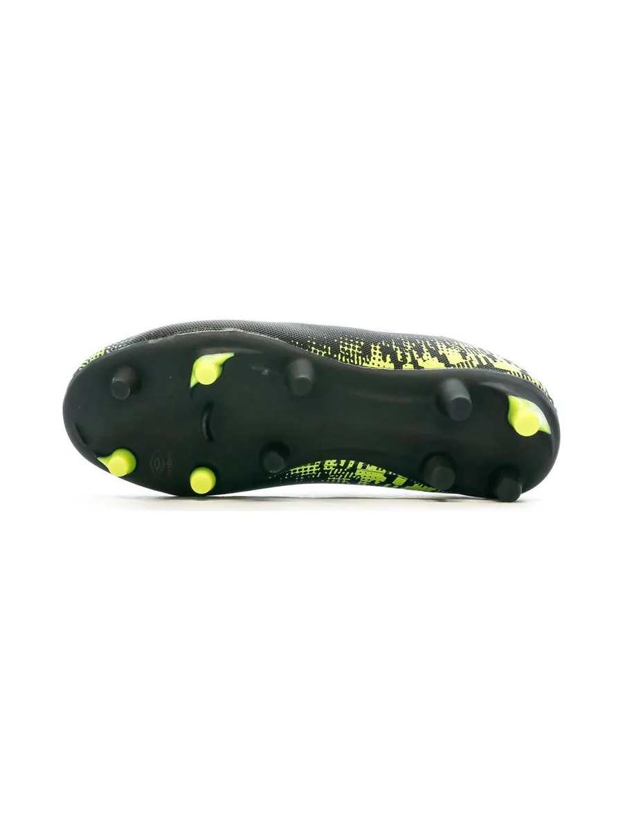 Chaussures football Noir/Jaune Garçon Umbro Form Net 6