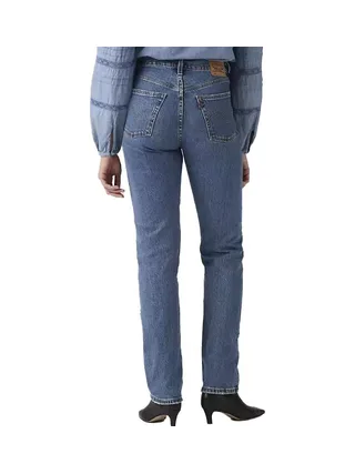 Jean 501 Bleu Femme Levi's Original 2