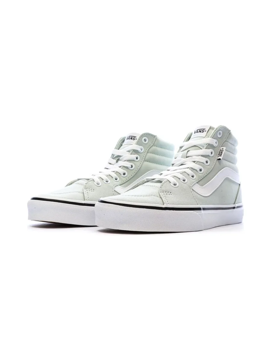 Baskets Vertes d'eau Femme Vans Filmore 7