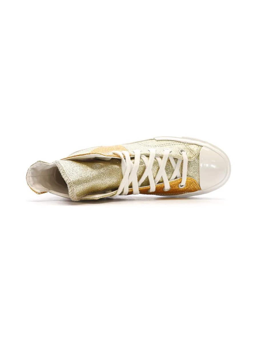 Baskets Dorées Femme Converse Chuck 70 Plus A08176C 5