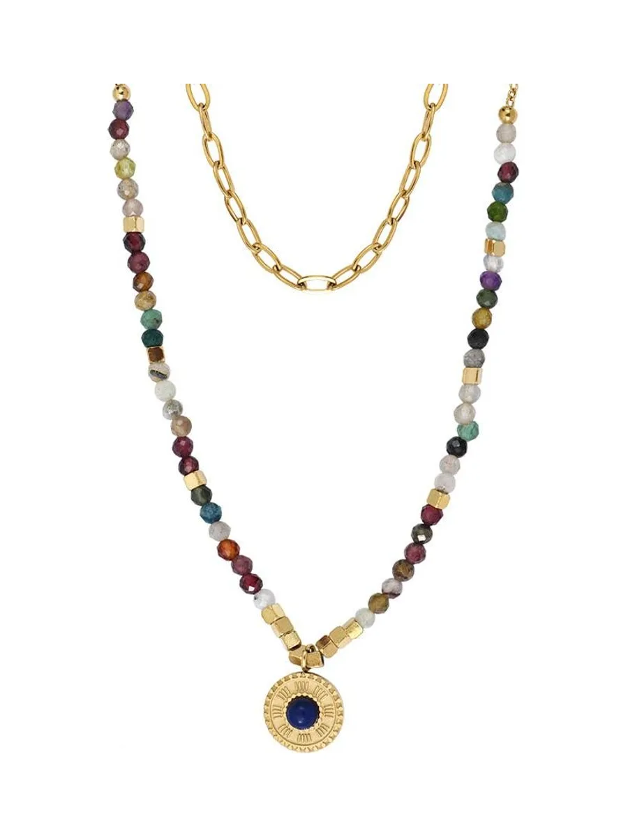 Collier Bleu/Violet Femme Clio Blue CO3938SD 3