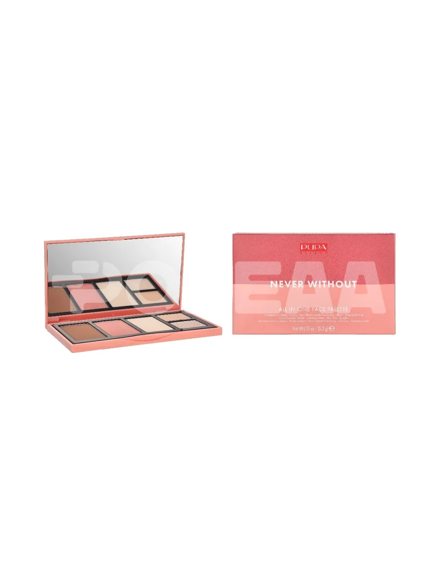Pupa Never Without All In One Face Palette 15.2g - #002 Medium 1