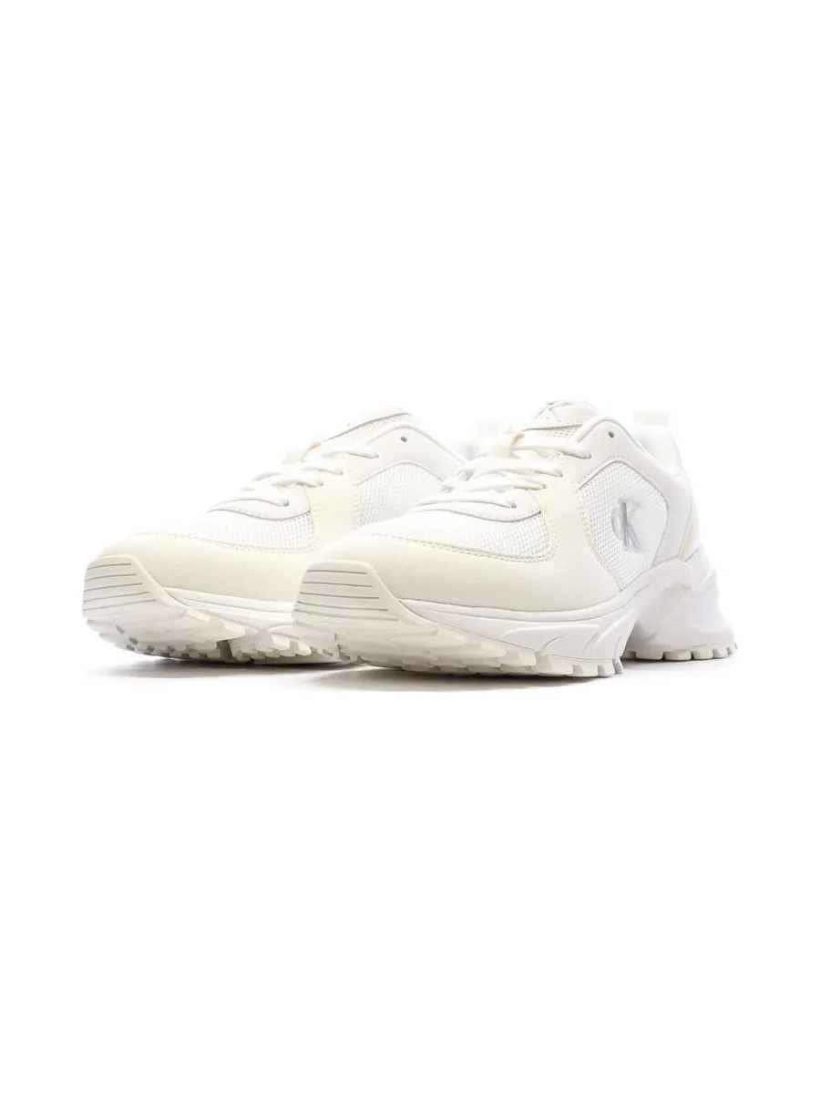 Baskets Blanches Femme Calvin Klein Jeans Hike Runner 7