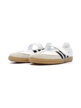SAMBA JANE Baskets Blanches/Noires Femme Adidas 6