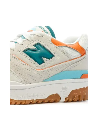 Baskets Beige/Orange Femme New Balance Bb550 7