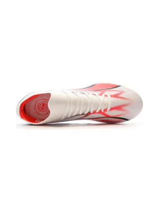 Chaussures de football Blanc/Rouge/Noir Homme Puma Ultra Match 107347-01 4