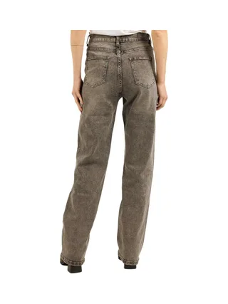 Jean Gris Wide Leg Femme Monday Premium 3255 2