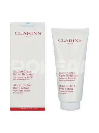 Clarins Moisture-Rich Body Lotion 200ml - With Shea Butter - For Dry Skin 1