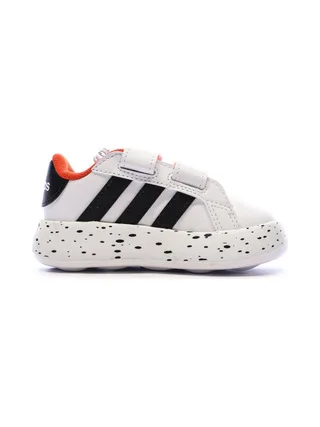 Baskets Blanc/Noir Garçon bébé Adidas Grand Court 2.0 101 Disney 2