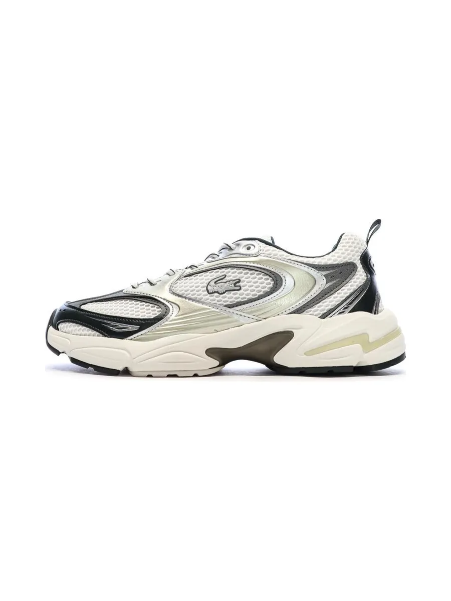 Baskets Blanc/Vert/Doré Homme Lacoste Storm 96 2k 1