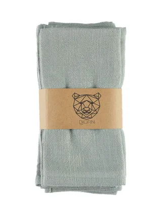 Serviette de table - 6 pièces - Lin et coton blanc crème 69