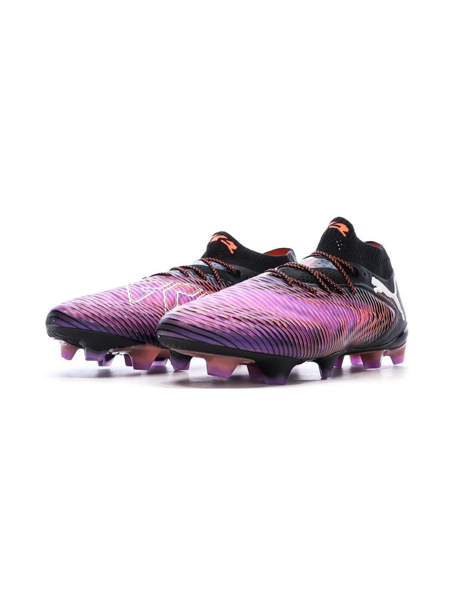 Chaussures de football Noir/Violet Homme Puma Future 8 Ultimate Fg 6