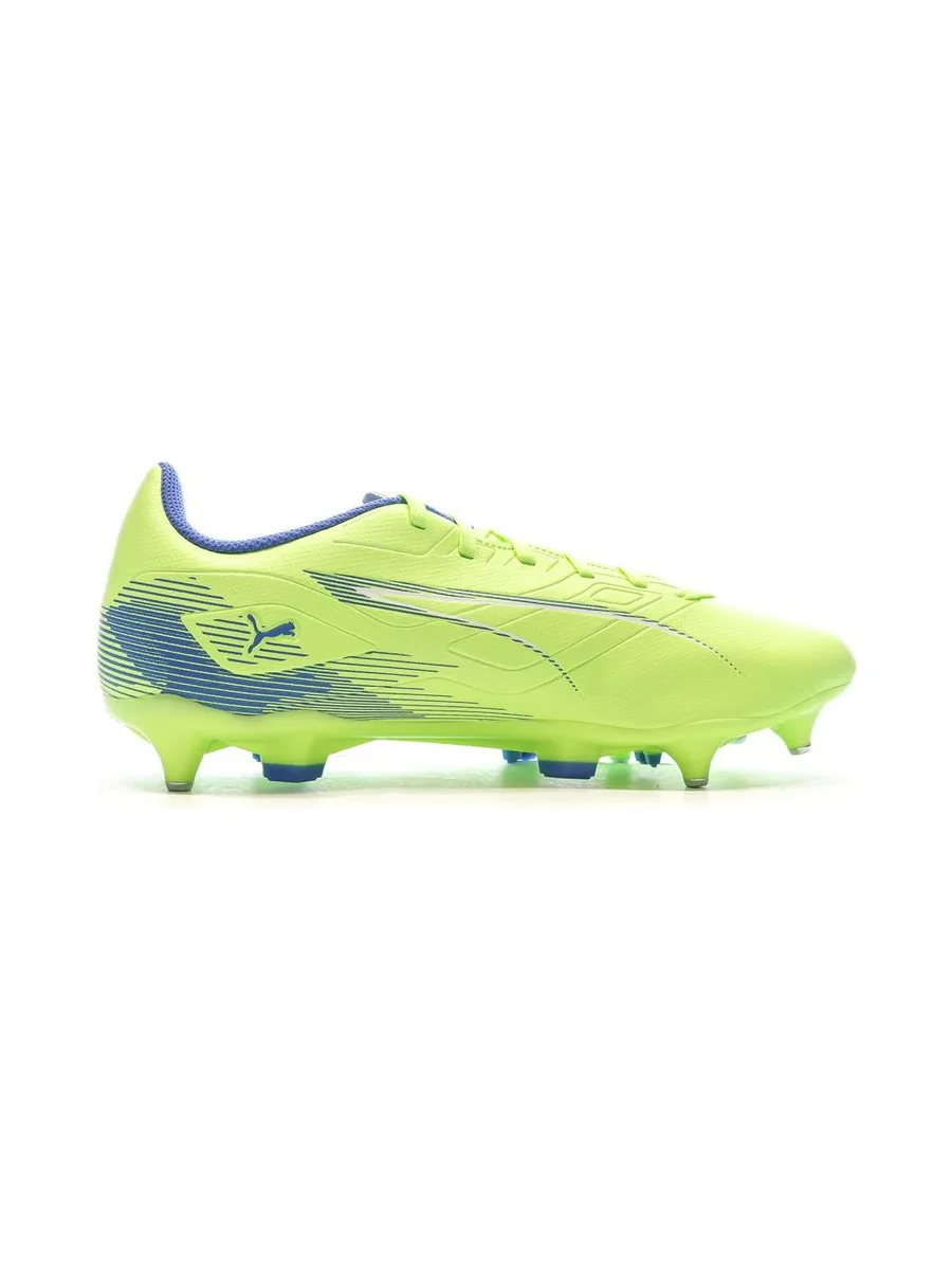 Chaussures de Foot Jaune Fluo Homme Puma Ultra 5 Play MxSG 2