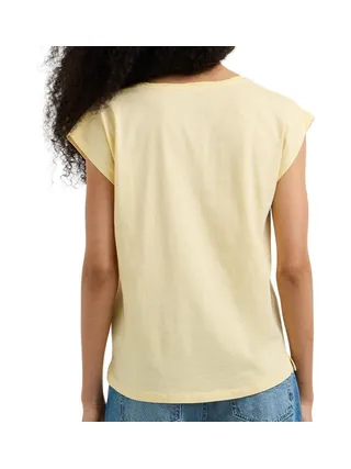 T-Shirt Jaune Femme Pepe jeans Cloe 2