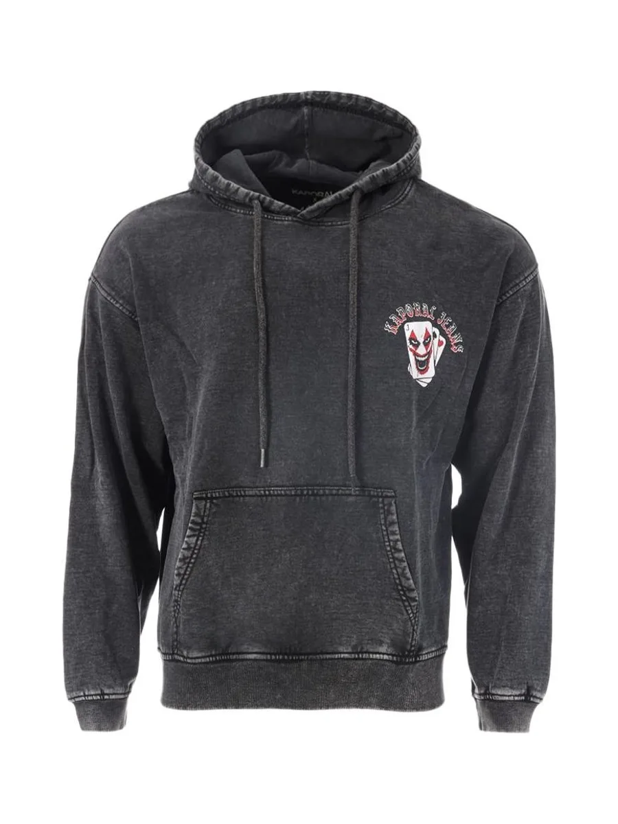 Sweat à Capuche Gris Homme Kaporal Vince 2
