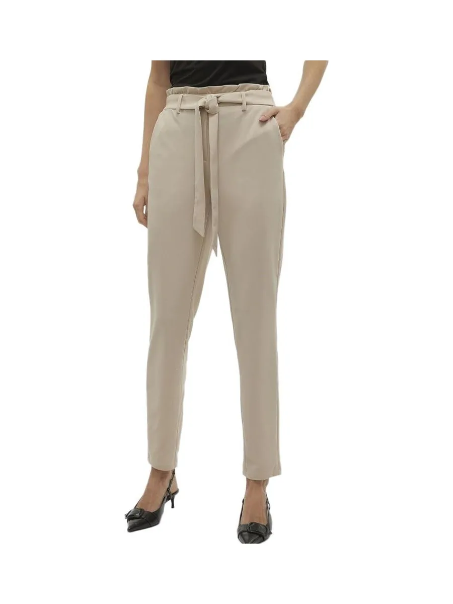 Pantalon fluide Beige Femme Vero Moda Liva 2