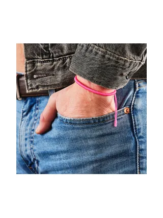 Bracelet Georges V - Rose fluo 2