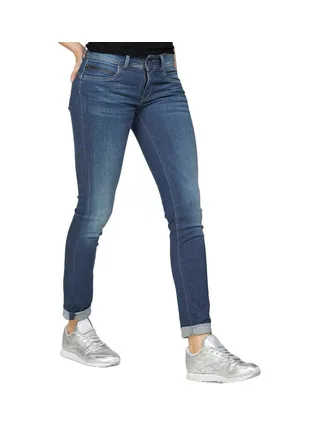Jean Bleu Straight Femme Pepe jeans New Brooke 1
