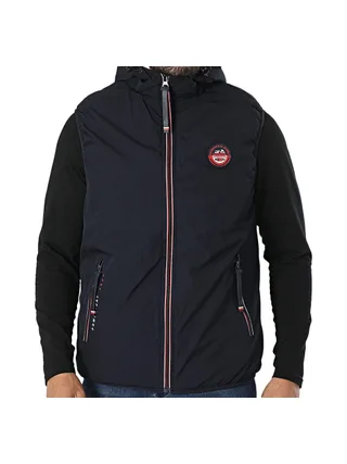 Doudoune Sans Manches Marine Homme Geographical Norway Veritable 1