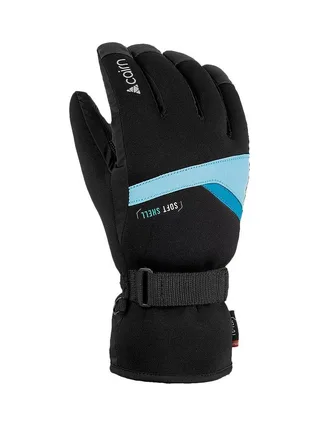 Gants de Ski Noir/Bleu Garçon/Fille Cairn Styl 2