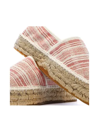 Espadrilles Blanches/Rouges Femme Pare Gabia Aduna 7