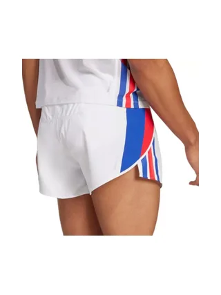 Short de Running Blanc Adidas Adizero 2
