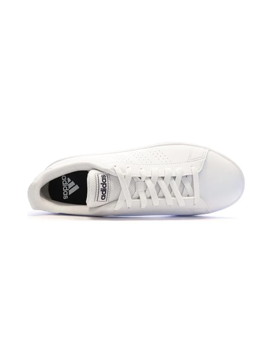 Baskets Blanches Homme Adidas Advantage Base 5