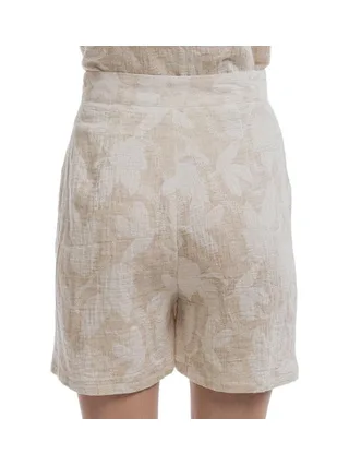Short Beige Femme Teddy Smith Floralio 2