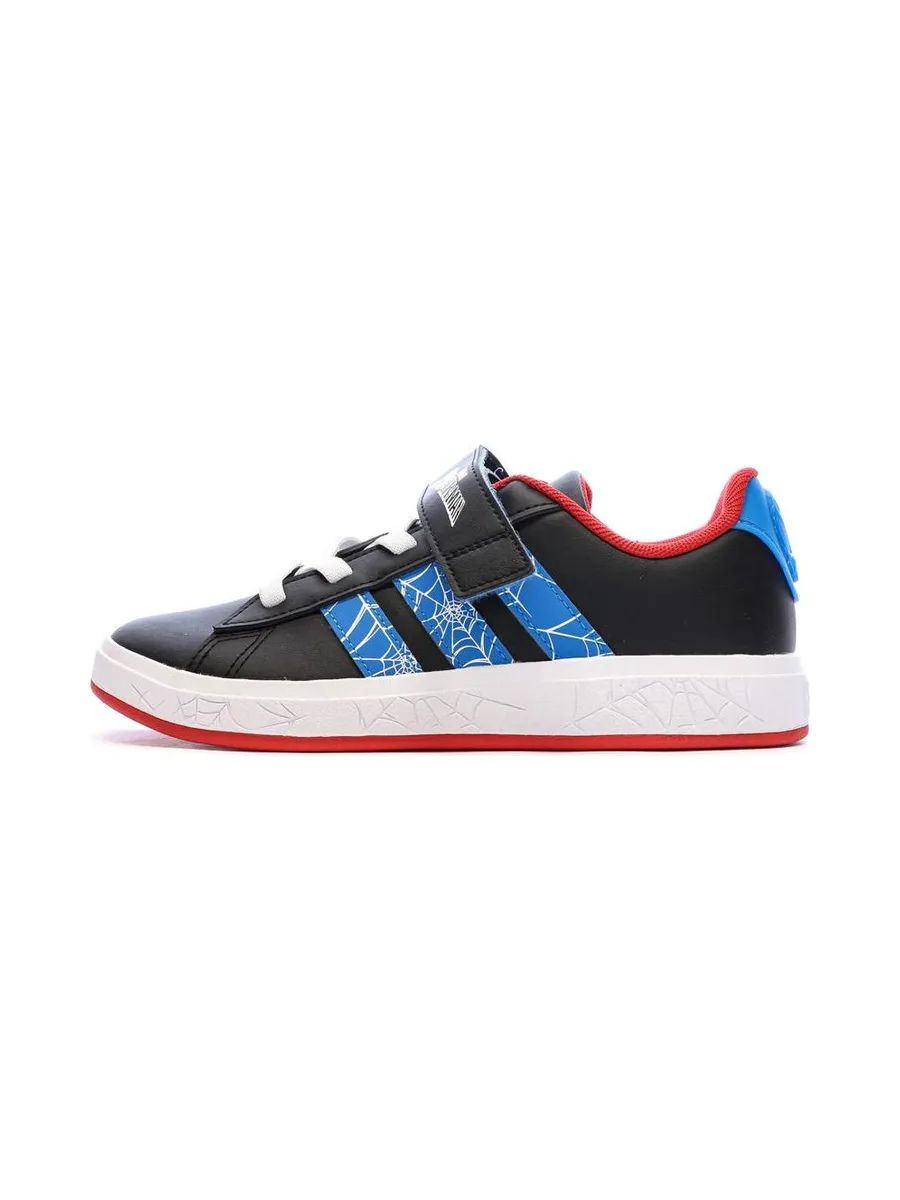 Baskets Noir Garçon Adidas Spider-man Grand Court 2