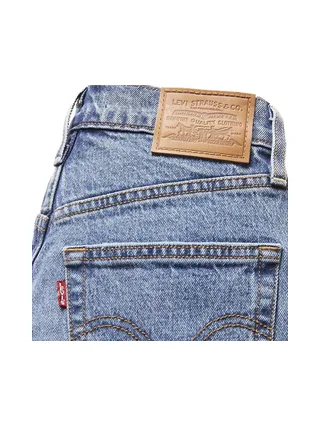 Jean Bleu Femme Levi's Ribcage Bells Med 3
