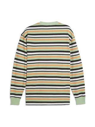 Pull Noir/Vert/Orange Homme Puma Downtown 2