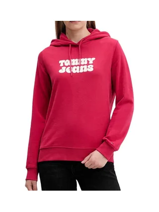 Sweat Rose foncé Femme Tommy Hilfiger Logo 2 1