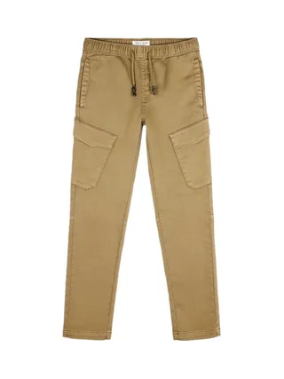 Pantalon Cargo Beige Garçon Teddy Smith Piky 1