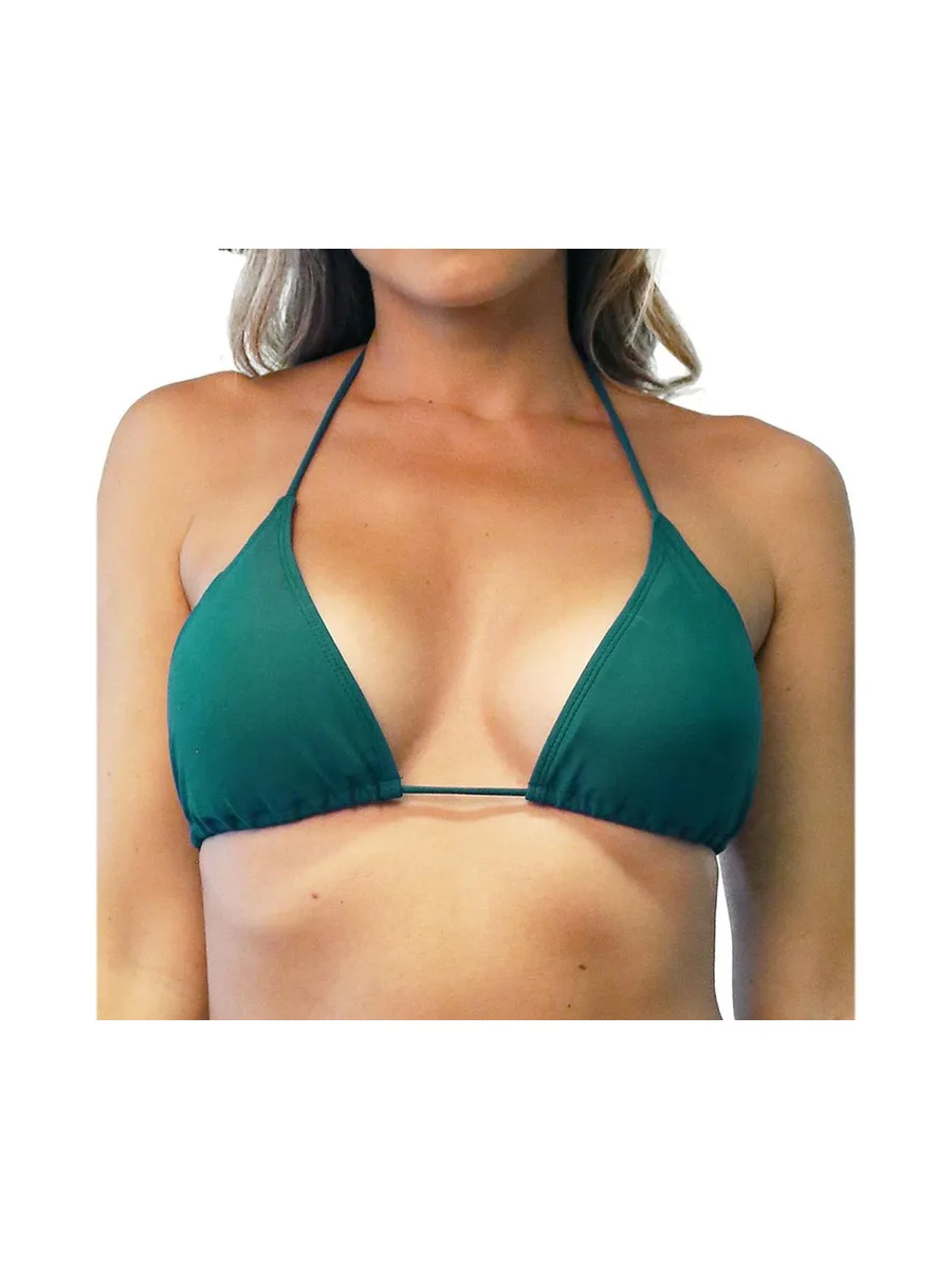 Haut de Bikini Vert Femme Sun Project Triangle - Taille 1