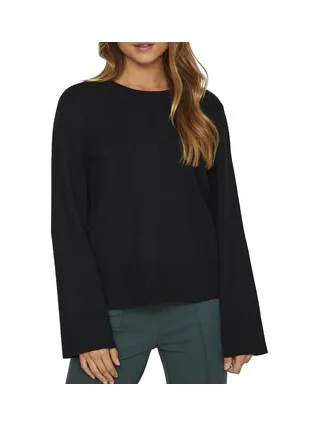 Pull Noir Femme Vila Vicassie 1