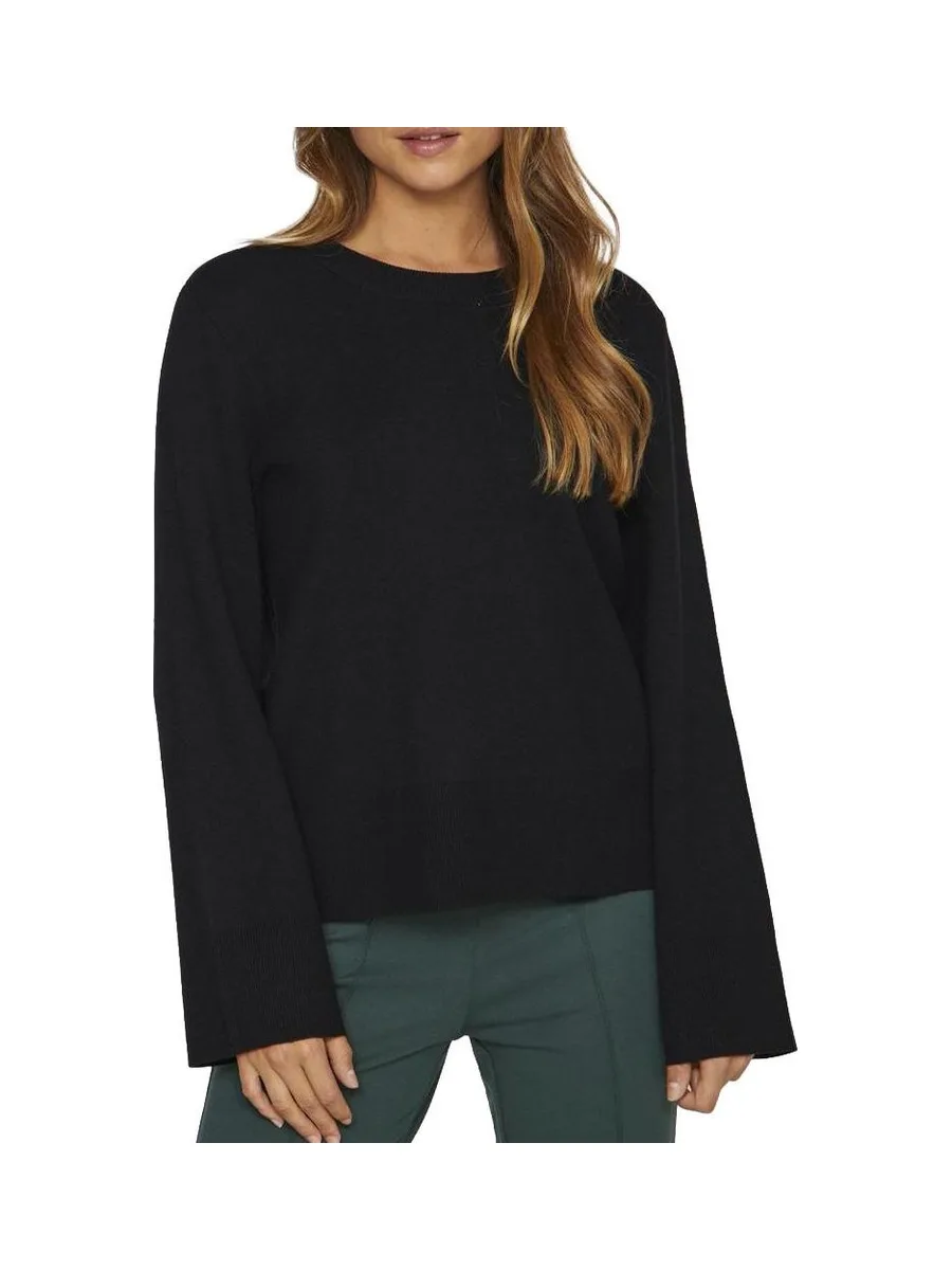 Pull Noir Femme Vila Vicassie 2