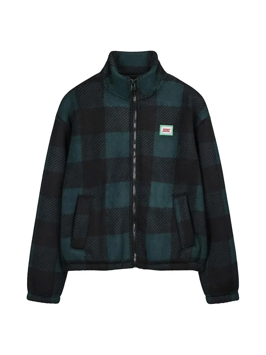 Blouson Vert/Noir Garçon Teddy Smith Charles 2