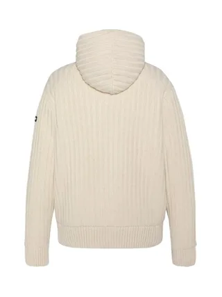 Pull Zippé Écru Homme Schott PLENZO 2