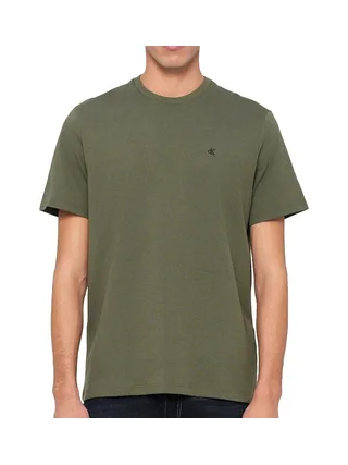 T-Shirt Kaki Homme Calvin Klein Jeans Classics 1