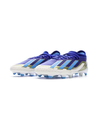 Chaussures de football Noires/Bleu Garçon Adidas Crazyfast League 6