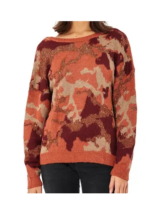Pull Orange Femme Kaporal Camo 1