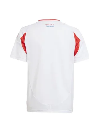 Chili Maillot de Football Extérieur Blanc/Rouge/Bleu Junior Adidas 2024-2025 2
