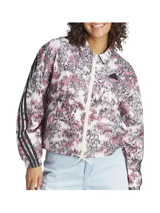 Veste Blanc/Rose Femme Adidas IM2455 1