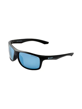 Lunettes de soleil Noir/Bleu Homme Cairn Flake Mat 1