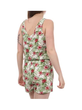Combishort Blanche/Verte Femme Vero Moda Easy 2