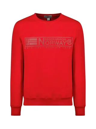 Sweat Rouge Homme Geographical Norway Gantoine 1