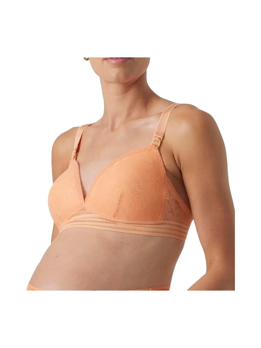 Soutien Gorge D'allaitement Orange Femme Mamalicious New Lace 2