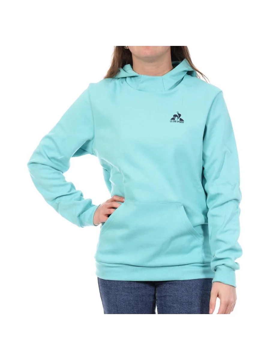 Sweat Turquoise Femme Bleu Le Coq Sportif Spe 2